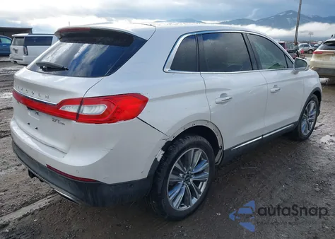 2017 Lincoln Mkx Reserve from USA, damaged, VIN 2LMPJ8LP4HBL41205